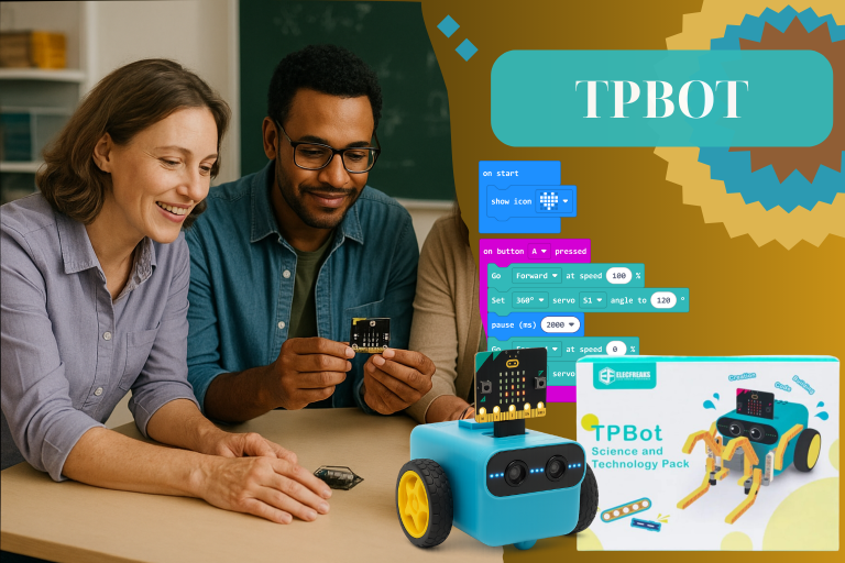 TPbot: Η μαγεία της ρομποτικής στα χέρια σου!